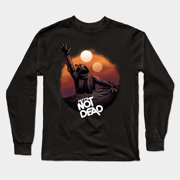 Back From The Pit Long Sleeve T-Shirt by SixEyedMonster